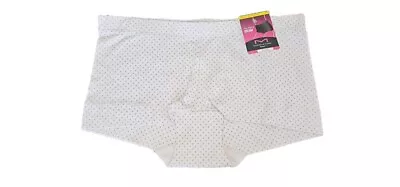 Maidenform Women's Underwear Cotton Blend Lavender Dots Dream Boyshort Panty • $9.90