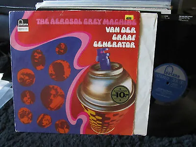 VAN DER GRAAF GENERATOR The Aerosol Grey Machine '69 Nm Fontana Germany Lp 1y/2y • $99