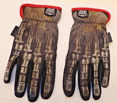 Mechanix Wear Power Print Robot Hands Work Gloves Terminator Size M • $5