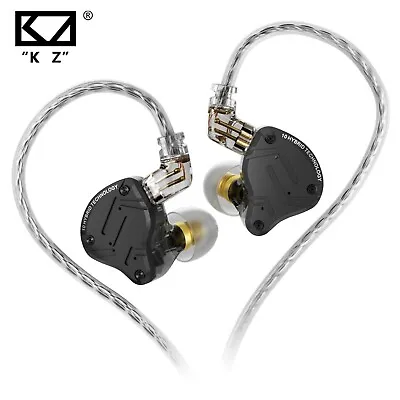 [2022] KZ ZS10 PRO X 1DD+4BA Hybrid Driver HiFi IEMs In-Ear Monitors Earphones • $76