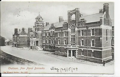 Genuine Vintage Postcardnew Naval Barrackschathamnorth Kent1904 • £3.49