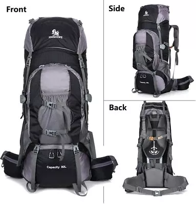 Gohyo 80 Liters Internal Frame Backpack Outdoor Mountaineering Bag Waterproof  • $89.99
