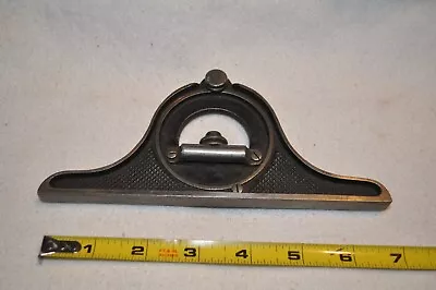 Vintage Sawyer Machinist Tool: Protractor Head Combination Square Bubble Level • $6.50