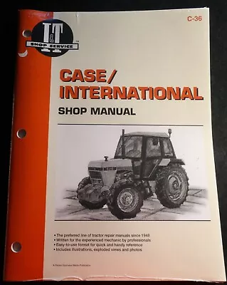 I&t Case International Tractor Service Manual New 1190 1194 1290 1294  C-36 • $39.99