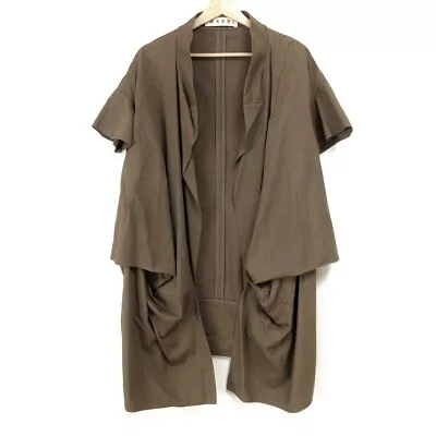 Auth MARNI - Light Brown Women's Coat • $99