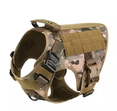 PetsPlus Tactical Dog Harness No-pull Extra Large Military Training Vest Handle • $27.99