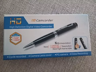 HD Pocket Pen Camera Video Recorder • $18.49