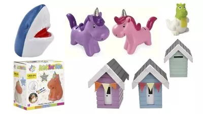 Kids Novelty Money Box Piggy Bank Money Saving Cash Storage Fund Various Styles • £10.98