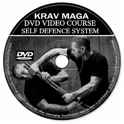 Learn Krav Maga - Combat Training Self Defence Complete Marital Arts Course DVD • £4.89