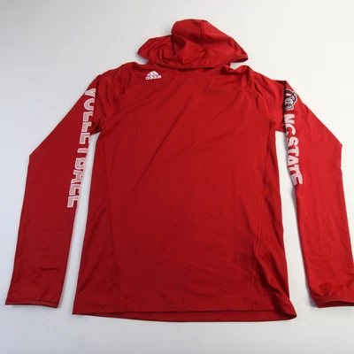 $11.20 • Buy NC State Wolfpack Adidas Climalite Long Sleeve Shirt Men's Red New