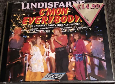 Lindisfarne : Cmon Everybody Fat Box Double Cd Album Party Hits Album • £2.99