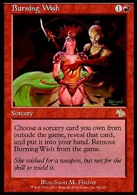 Burning Wish ~ Judgment [ Excellent ] [ Magic MTG ] • $6.14