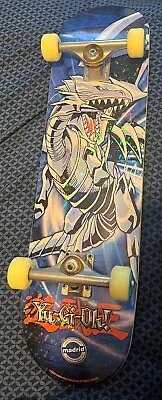 Yu-Gi-Oh Blue Eyes White Dragon. Madrid Complete Skateboard 8.25 • $180