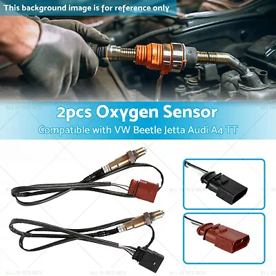 2x Upstream Downstream Oxygen Sensor Suitable For VW Beetle Golf Jetta Audi TT • $32.99