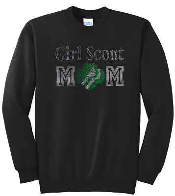 Women's Girl Scout Mom T-Shirt Ladies Tee Shirt S-XL Bling Sweatshirt Scouts • $33.99