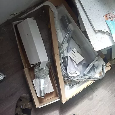 £0.99 • Buy 2 Open Box, Unused Complete Shower Kits - New Condition! Please Fully Read