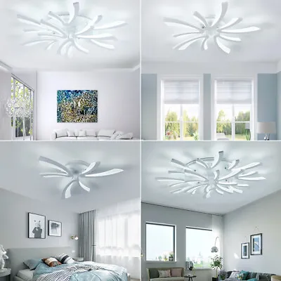 LED Ceiling Lights V Shaped Living Room Bedroom Chandelier Lamp Fixtures Light • £95.95