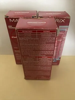 3x Matrix Shade Memory Vivid Reds Balancing System [3x5=15] • $49.98