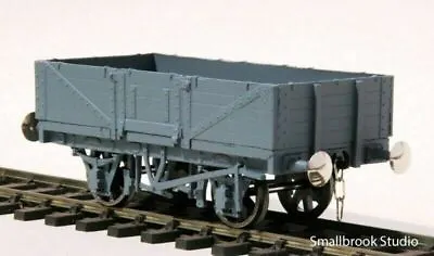 7mm Scale 0 Gauge 5-Plank Square End Open Waggon Kit Smallbrook Model • $91.96