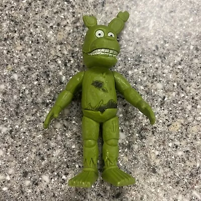 TOY FIGURE FIVE NIGHTS AT FREDDY'S SPRINGTRAP 4.5” Green Unbranded • $5.98