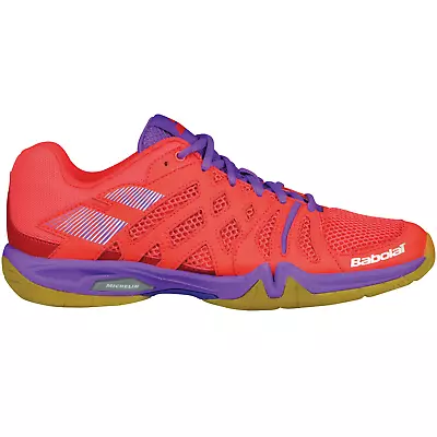 Babolat Shadow Team Badminton Sport Shoes Squash Indoor Trainers Pink 31S1806300 • $63.70