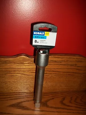 Kobalt 3/4-in Drive 8-in Socket Extension 85801 Brand New Free Expedited Ship! • $15.99