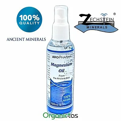 £14.39 • Buy 100% Natural SEA MAGNESIUM OIL Spray, Pure 31% Ancient Zechstein Minerals 100ml