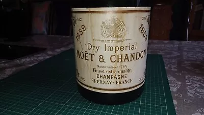 Moët Chandon Champagne 1959 Methuselah 6 Litre? Empty Bottle. Vintage ?Display • £65