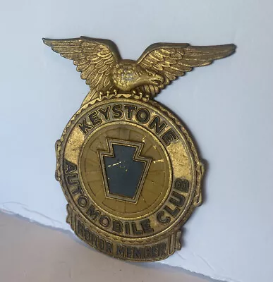 Vintage AAA Automobile Club National Award Car Emblem Metal Original • $64