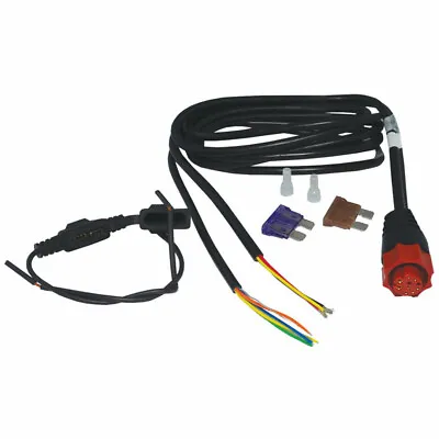 Lowrance Power Cable 127-49 For All HDS Elite 5 7 HDI HOOK 4 5 7 & Ti PC30RS422 • $41.01