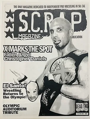 $14.97 • Buy 2005 S.C.R.A.P So-Cal Wrestling Magazine Christopher Daniels El Santo