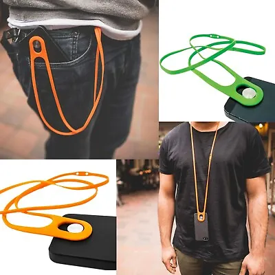 UNIKIA Phone Leash  Quick Release Universal Lanyard Neck Strap IPhone IPod Case • £3.19