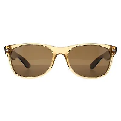 Ray-Ban Sunglasses New Wayfarer 2132 945/57 Honey Crystal Brown Polarized Medium • $256.30