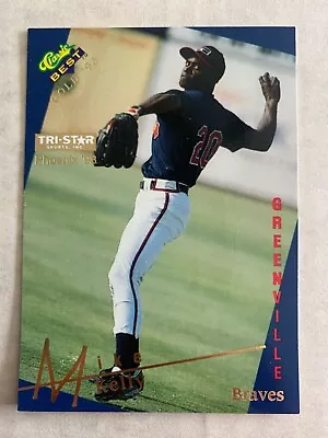 MIKE KELLY 1993 Classic Gold Tri-Star Productions Promo #2 Of 3 Atlanta Braves • $1