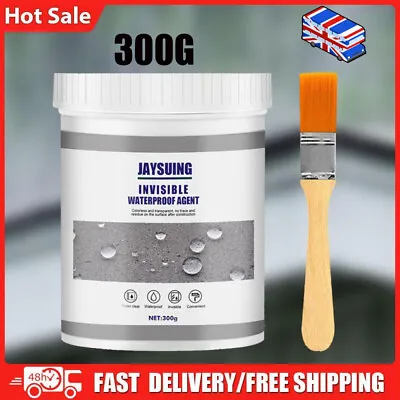 300G Jaysuing Invisible Waterproof Agent Insulating Sealant Agent With Brush UK • £10.98