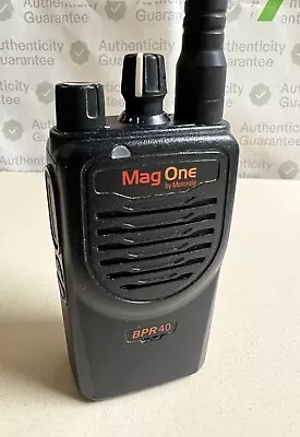 USED Motorola BPR40 Mag One Two Way Radio AAH84KDS8AA1AN • $90