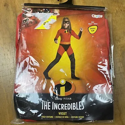 Brand New The Incredibles Violet Classic Child Costume Size Small 4-6x Halloween • $24.99