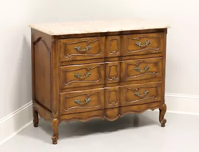 Vintage French Country Style Bachelor Chest With Marble Top - A • $1695