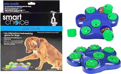 Paw Puzzle Dog Toy Hide Treats Interactive Dog Seeking Game Bowl Treats • £10.99