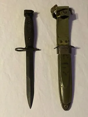 U.s. Genuine Military Vietnam Era M-7 (boc) Bayonet With Scabbard • $84.99