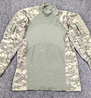 Army Combat Shirt Mens Medium Flame Resistant FR Multicam Pullover Flaw • $14.88