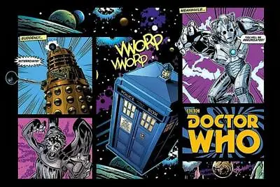 £7.99 • Buy Doctor Who : Comic Layout - Maxi Poster 91.5cm X 61cm New And Sealed