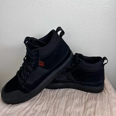 Men 5.11 Tactical Norris Black Sneaker Puncture Resistance Vibram Shoes Sz US 9 • $40