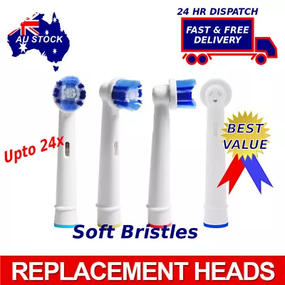 $11.89 • Buy Electric Toothbrush Head Replacements For Braun Oral B (SB-20A, Up To 24 Pcs) 