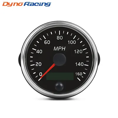 Universal 85mm Speedometer 0-160MPH Speed Gauge Meter For 12V/24V Car Truck • $31.26