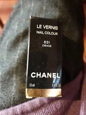 CHANEL Le Vernis Nail Polish Rare Ltd Edition Orage 631 • £15