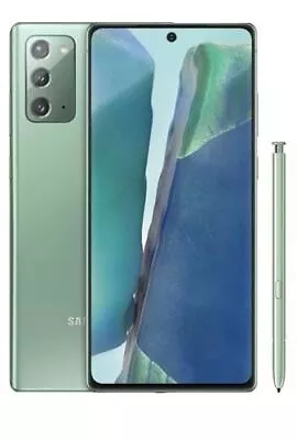 Samsung Galaxy Note 20 SM-N980F 256GB 64MP Mobile Mystic Green Unlocked GOOD • £231.98