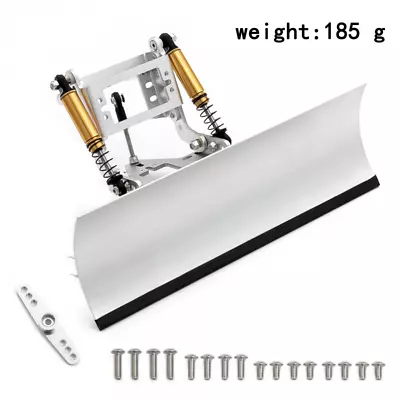 Metal Snow Plow Shovel For 1/10 RC Crawler Traxxas TRX4 TRX6 Axial SCX10 90046 • $64.88