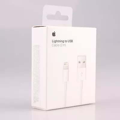 Original APPLE Lightning USB Cable 6ft (2M) For IPhone X/12/13/14 Pro Max • $13.95