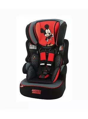 Nania Disney Mickey Mouse Beline Car Seat Group 1/2/3 (9-36kg) Brand New • £54.99